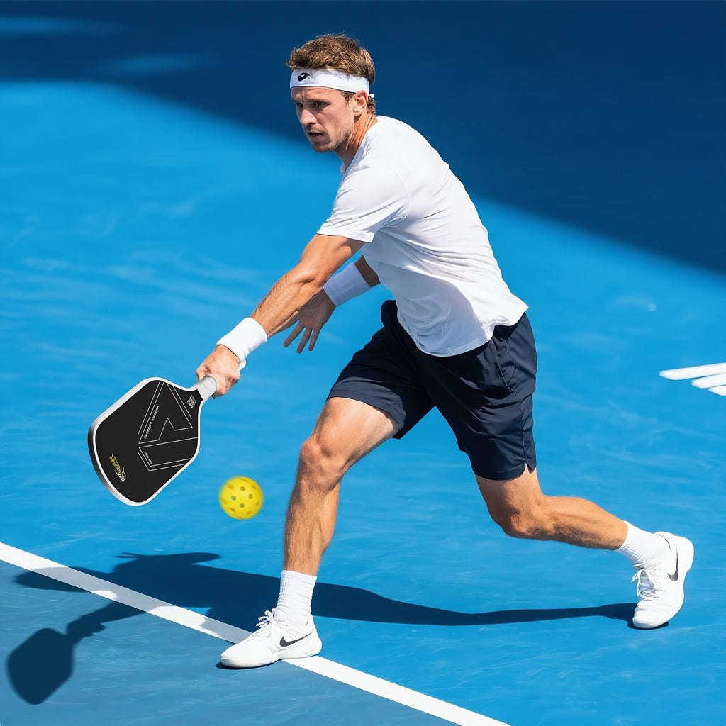 Raquette de pickleball en fibre de carbone