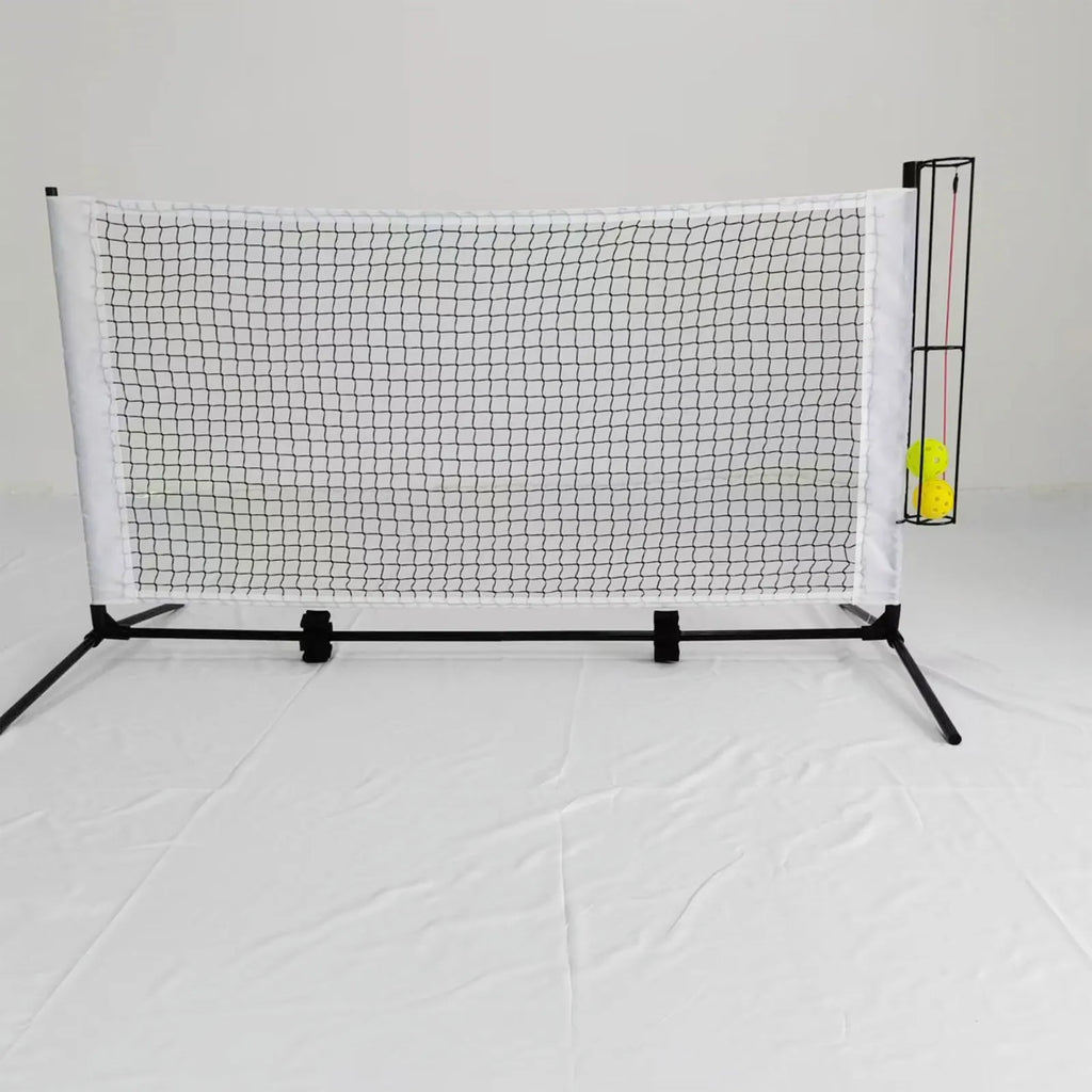 Petit filet de pickleball pour l'entraînement au badminton, installation rapide, équipement pour la maison, allée ou parc.