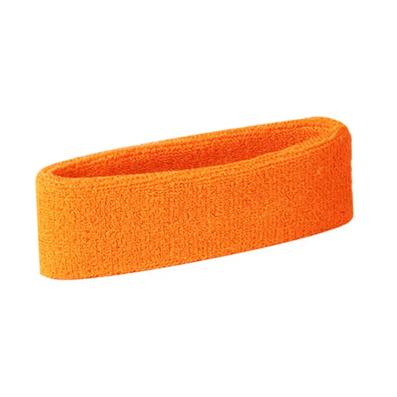 Bandeau de sport couleur unie, bandeau de course absorbant la transpiration, ceinture anti-transpirante de basketball, ceinture guide-transpiration pour le fitness