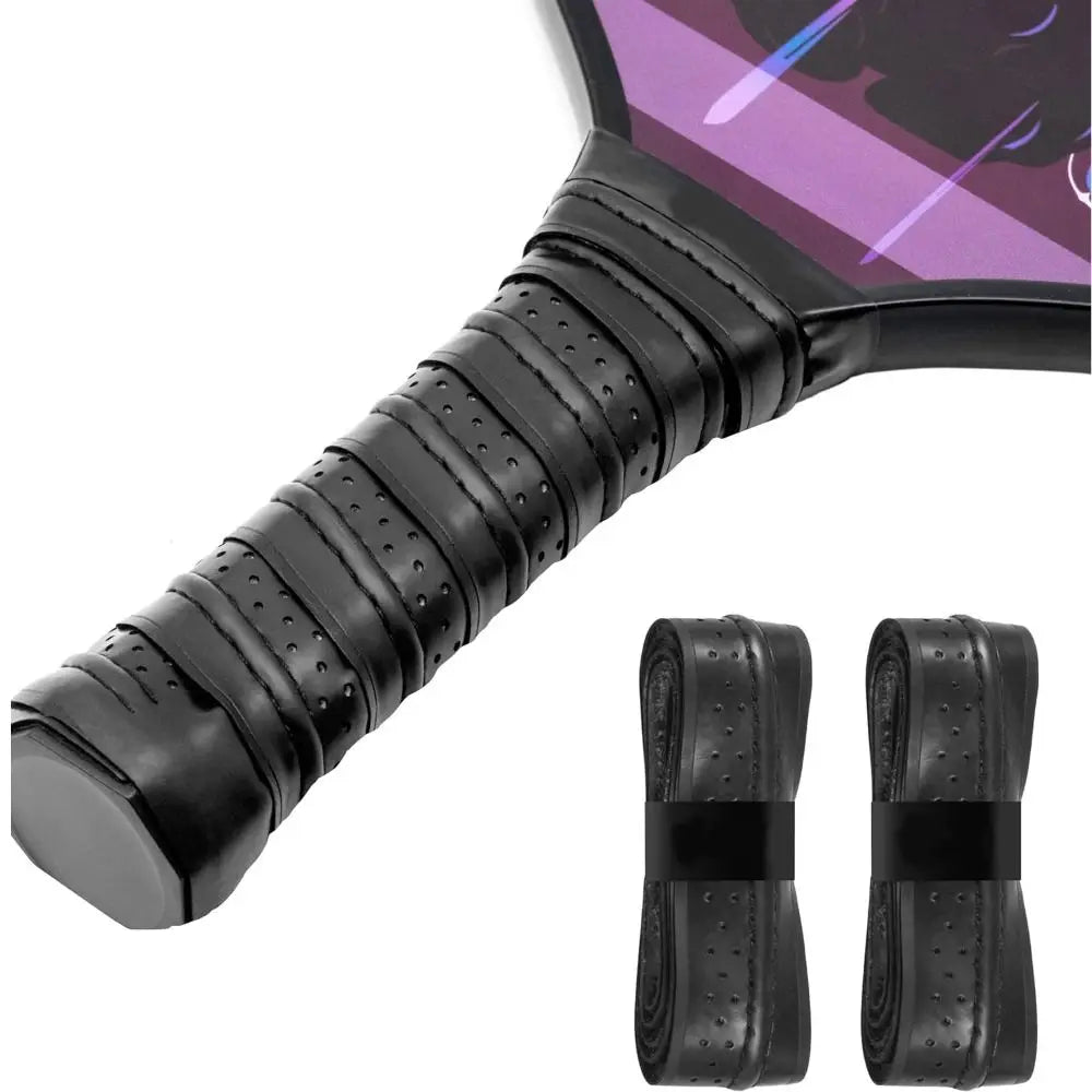 1 Pack Pickleball Paddle Grip Tape Anti Slip Sweat Absorbent Pickleball Overgrip Perforated Universal Tennis Racket Grip Tape