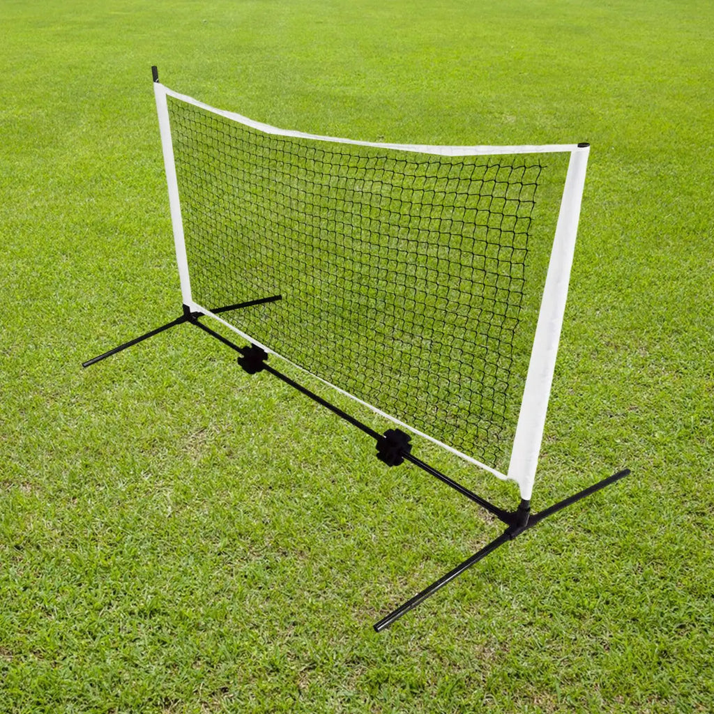Petit filet de pickleball pour l'entraînement au badminton, installation rapide, équipement pour la maison, allée ou parc.
