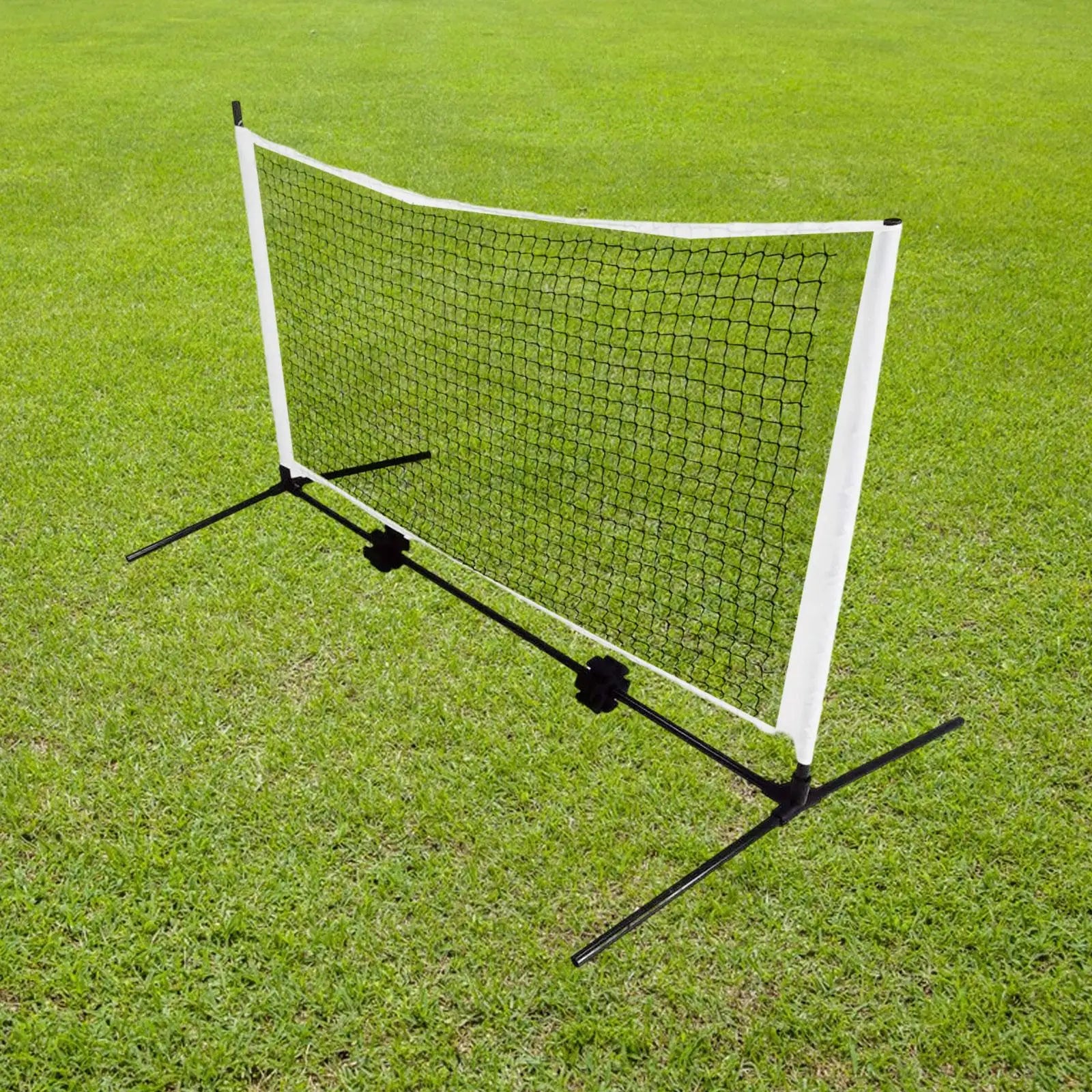 Petit filet de pickleball pour l'entraînement au badminton, installation rapide, équipement pour la maison, allée ou parc.