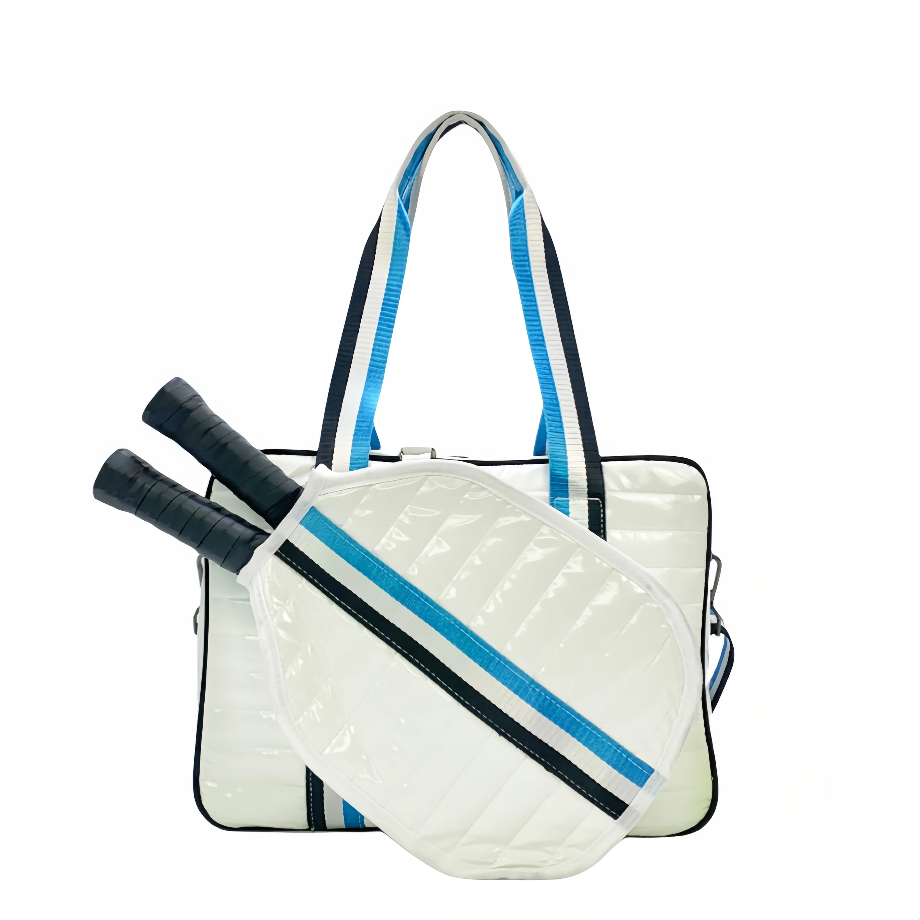Neoprene Pickleball Bag for Women Quilted Puffer Pickleball Paddle Bag Pickle ball Racquet Bag  Large Pickleball Racket Sling
