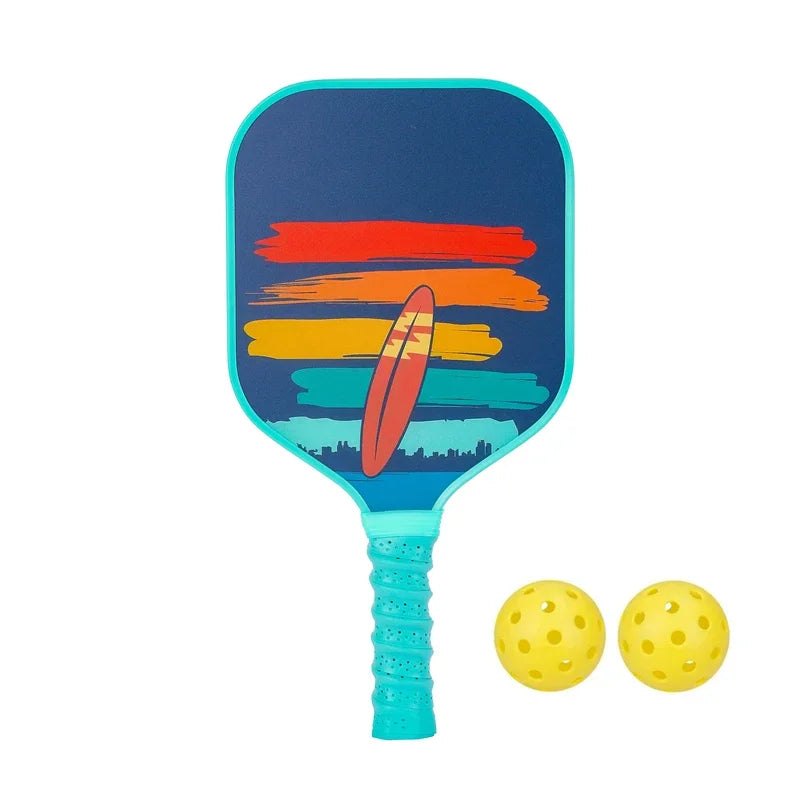 Kid's Pickleball Set (Ages 8-12) USAPA Approved Pickleball Paddle with Textured Surface for Better Controls and Smaller Balls