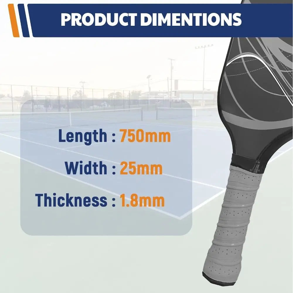 1 Pack Pickleball Paddle Grip Tape Anti Slip Sweat Absorbent Pickleball Overgrip Perforated Universal Tennis Racket Grip Tape