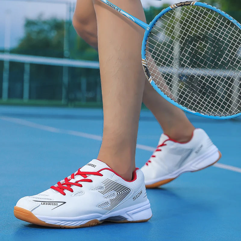 Breathable Non-Slip Wide Toe Carbon Plate Athletic Shoes - Lightweight Comfortable Mens Pickleball Shoes for Tennis, Badminton