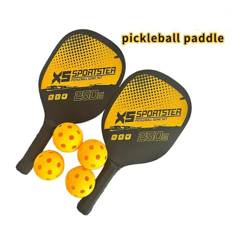Pickleball Paddle, Outdoor Training Sports, Children's And Adult Board Pick Tennis Racket Set, Ultra Light Sports Accessories‌