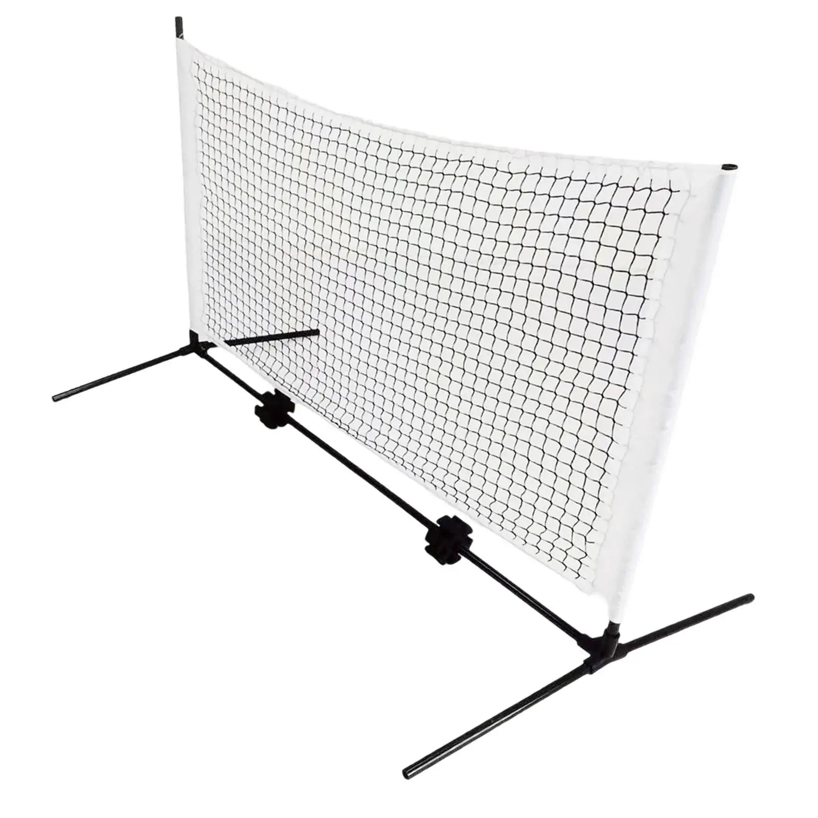 Petit filet de pickleball pour l'entraînement au badminton, installation rapide, équipement pour la maison, allée ou parc.