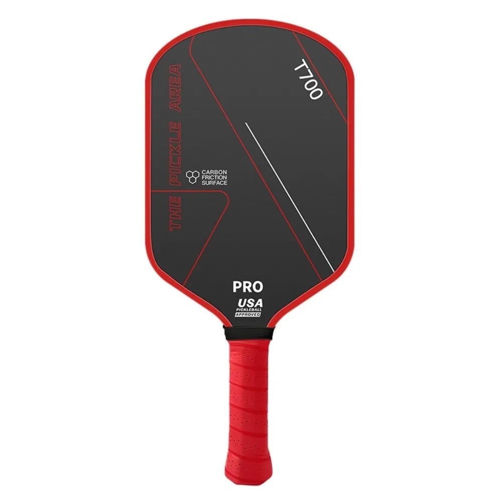 Durable T700 Pickleball Paddle 16MM Carbon Fiber Pickle Ball Paddle USAPA Approved Lightweight Professional Game Supplies