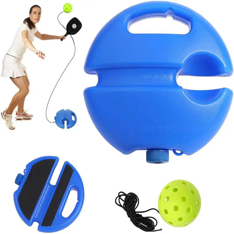 Entraîneur de pickleball, balle de pickleball avec ficelle, accessoires de pickleball, outil d'entraînement pour joueur adulte solo