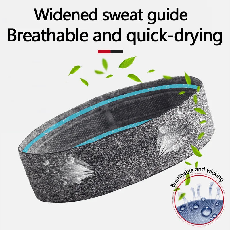 1pcs Sweatband Moisture-Wicking Breathable Men Women Sports Elastic Headband for Fitness gym Running  basketball