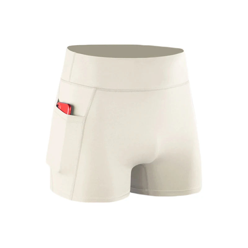 Men's Basic Quick Dry Sport Shorts Solid Color Breathable Moisture Wicking Athletic Boxer Briefs for Running Workout Fitness