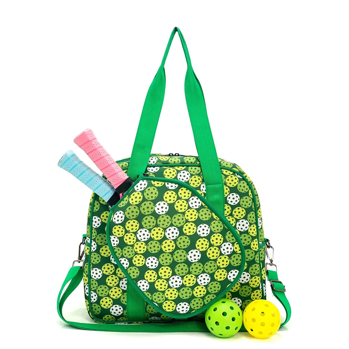 Neoprene Pickleball Bag for Women Quilted Puffer Pickleball Paddle Bag Pickle ball Racquet Bag  Large Pickleball Racket Sling