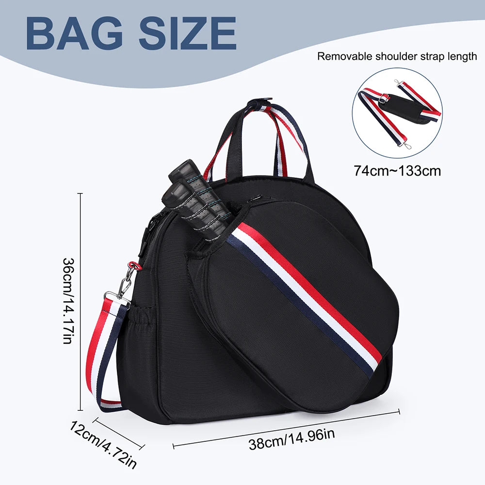 Sac à dos ajustable pour raquette de pickleball