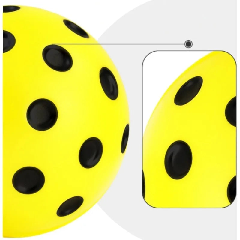 1PC Silent Pickleball indoor entertainment Silent practice ball PU foam high bounce resistance not disturbing people