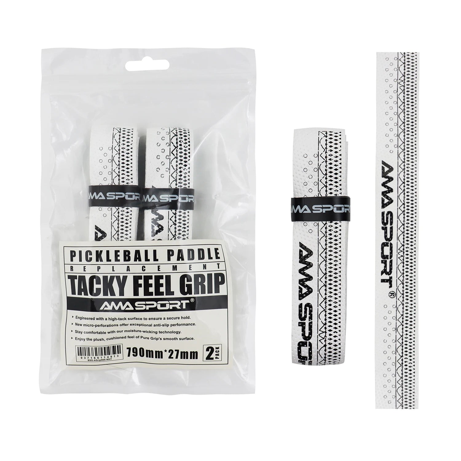 Non-Slip Pickleball Paddle Grip Tape,Moisture-Wicking Pickball Replacement Grip, Premium Pickleball Racket Replacement Grip Wrap