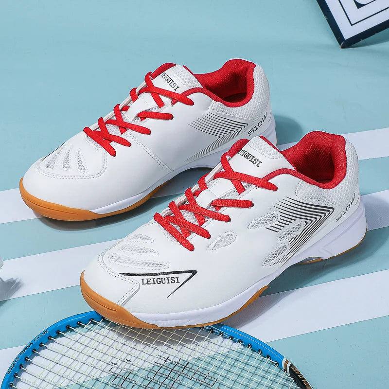 Breathable Non-Slip Wide Toe Carbon Plate Athletic Shoes - Lightweight Comfortable Mens Pickleball Shoes for Tennis, Badminton