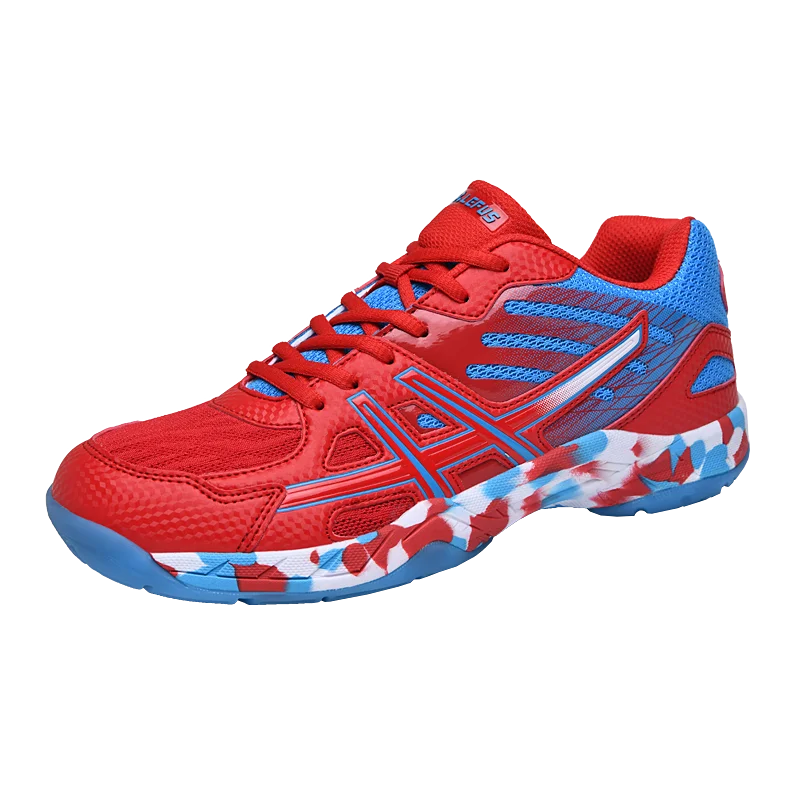 Chaussures de sport pour femmes et hommes, chaussures de badminton professionnelles, chaussures de tennis confortables et respirantes, chaussures de volley-ball amortissantes pour hommes