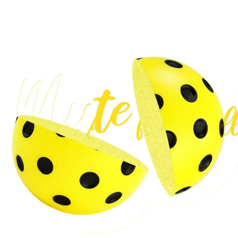 1PC Silent Pickleball indoor entertainment Silent practice ball PU foam high bounce resistance not disturbing people