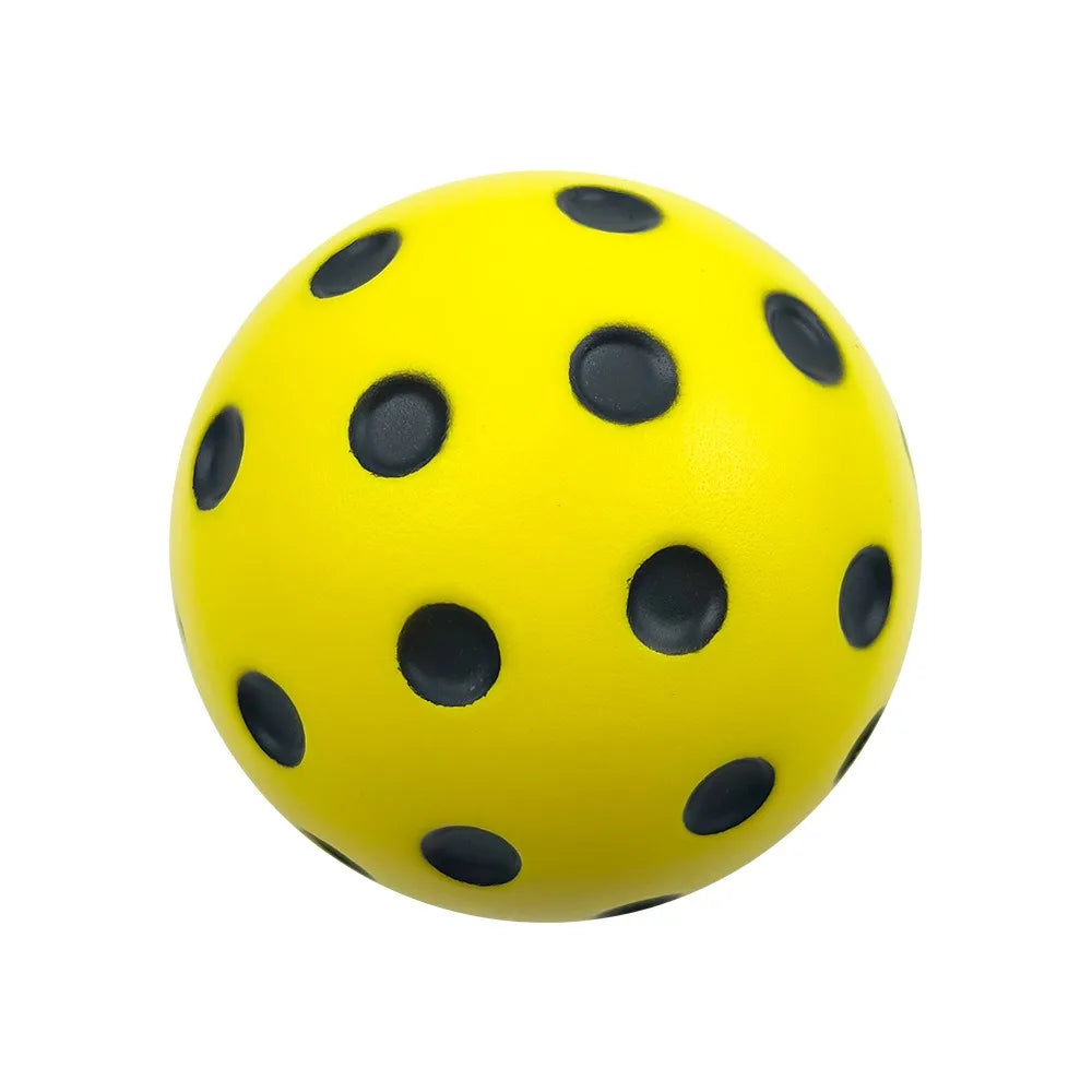 1PC Silent Pickleball indoor entertainment Silent practice ball PU foam high bounce resistance not disturbing people