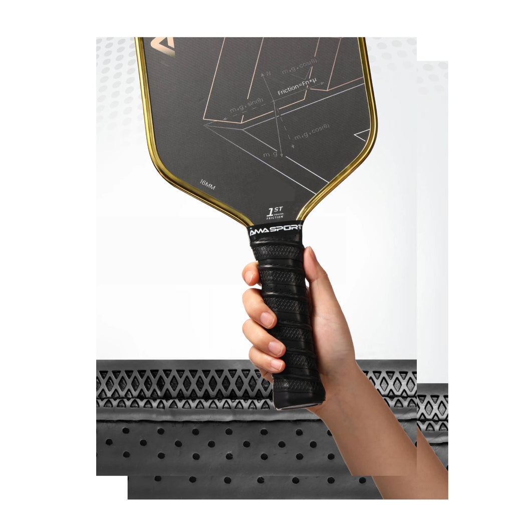 AMA SPORT 2 Grips/Pack Raquette de Pickleball Surgrip Poignée Poignée Professionnelle Antidérapante Accessoires de Pickleball