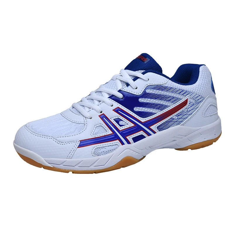 Chaussures de sport pour femmes et hommes, chaussures de badminton professionnelles, chaussures de tennis confortables et respirantes, chaussures de volley-ball amortissantes pour hommes