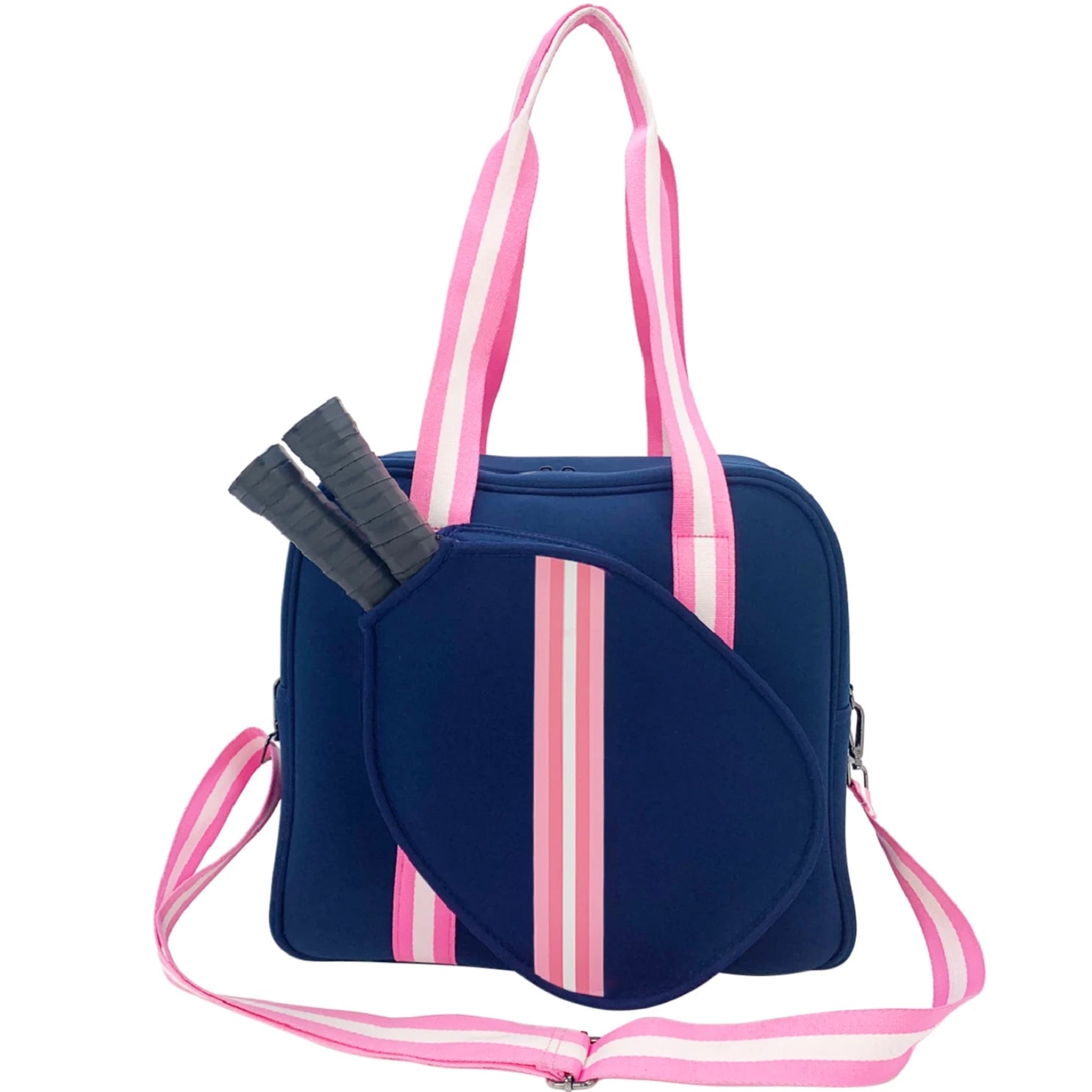 Neoprene Pickleball Bag for Women Quilted Puffer Pickleball Paddle Bag Pickle ball Racquet Bag  Large Pickleball Racket Sling