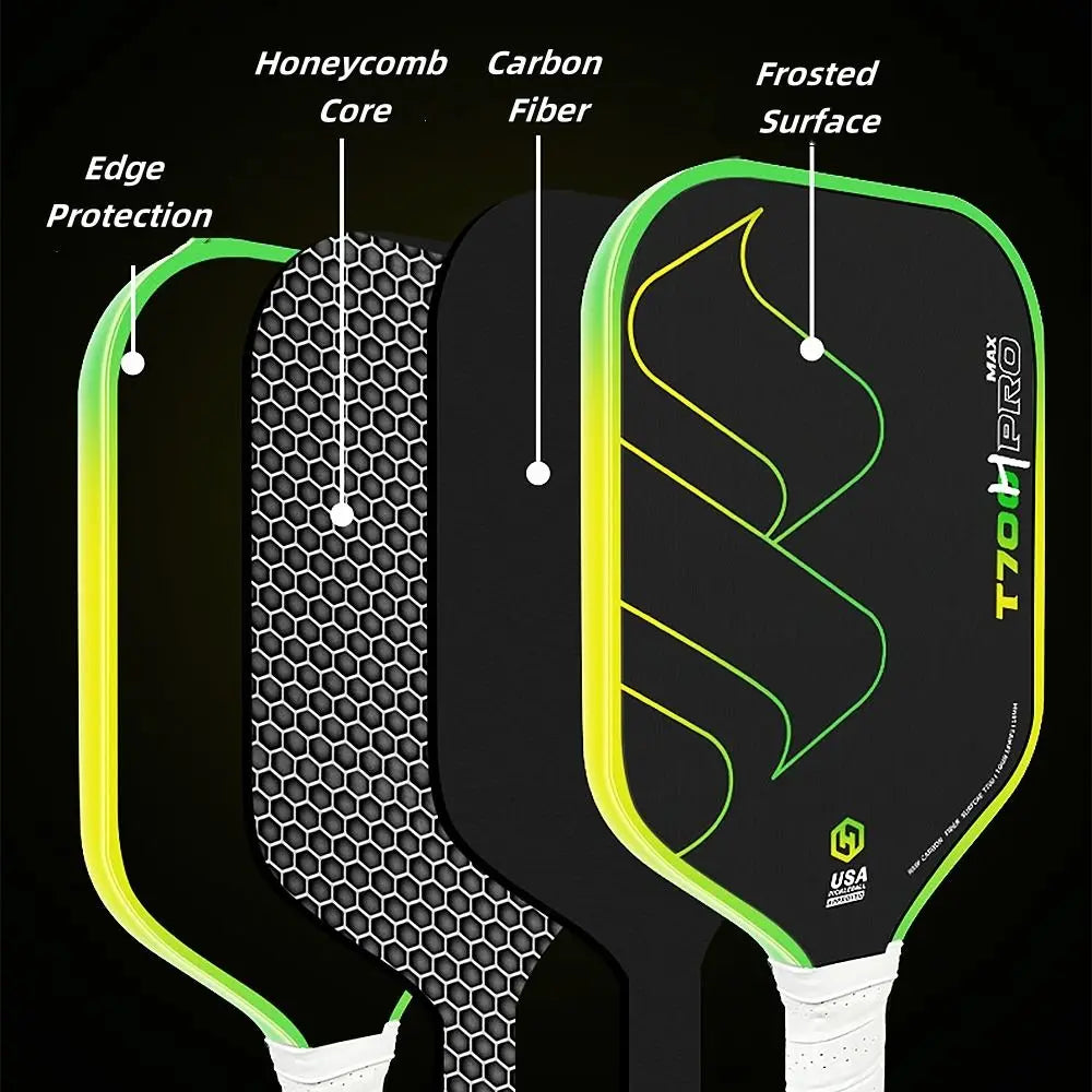 Raquette Pickleball T700 Fibre Carbone USAPA - 20$ Rabais | Premium