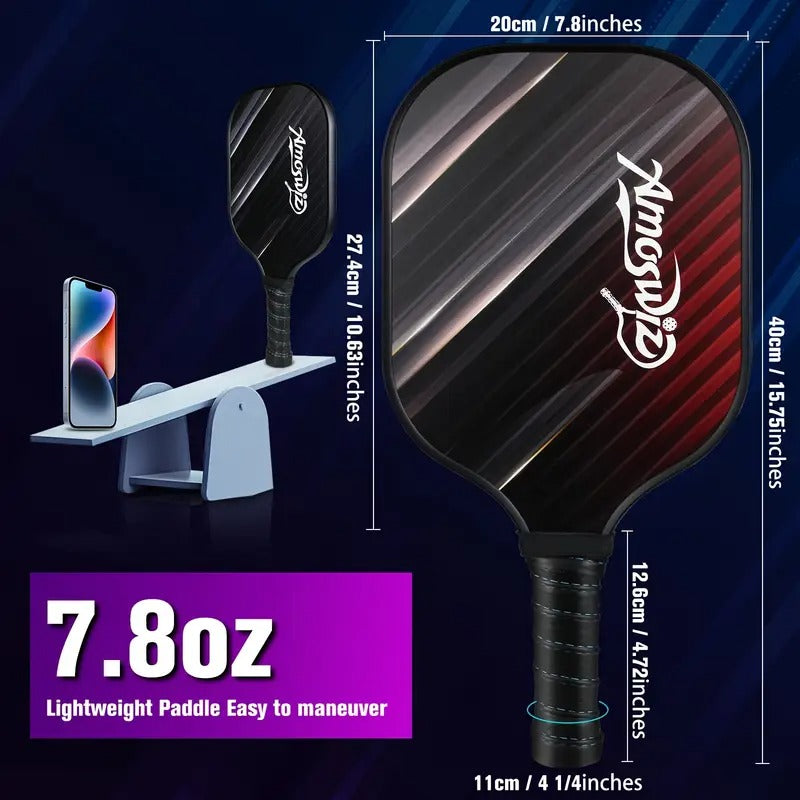 Ensemble de raquettes de pickleball NNETM avec balles et sac (4 pièces)